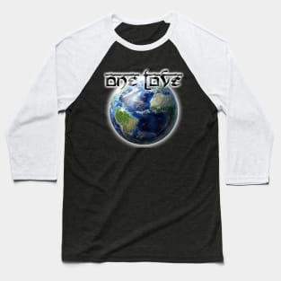 One Love One World Baseball T-Shirt